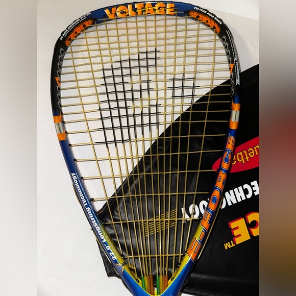 E-Force Voltage 22" Long String Technology Power Racquetball Racquet - Picture 7 of 13